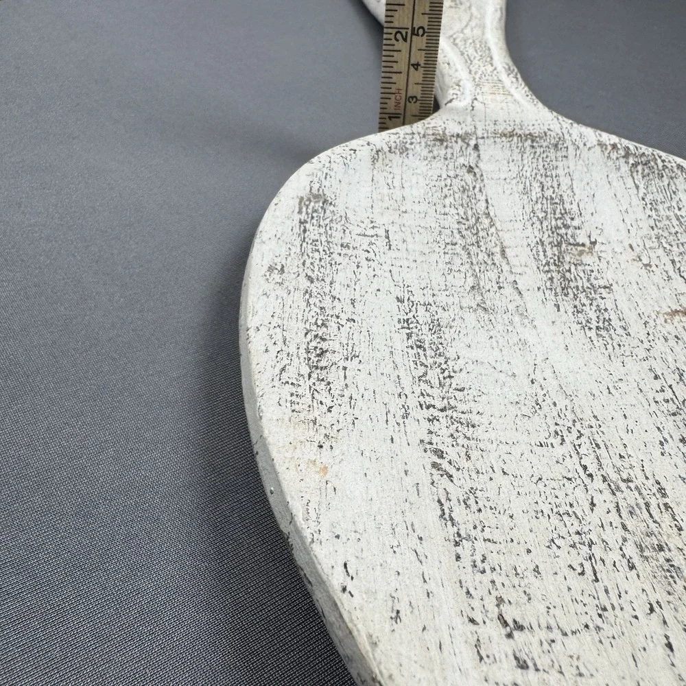 Large Whitewash Spoon Wall‎ Decor Kitchen Rustic Farmhouse Kitschy Distressed